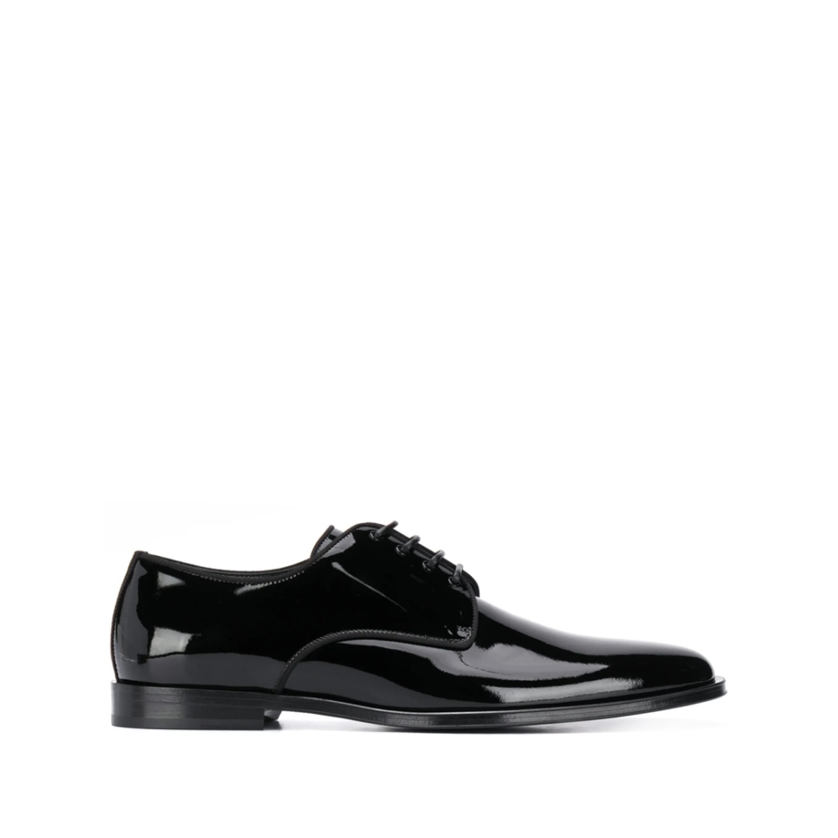 patent leather derby shoes