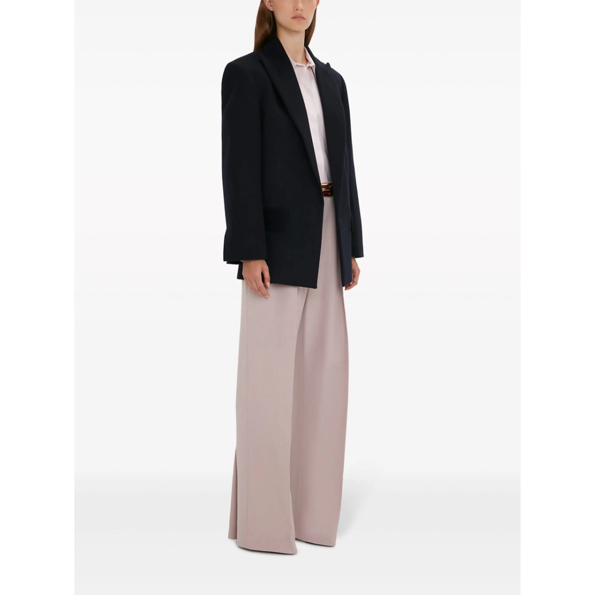 peak-lapel wool-cashmere blazer - Img 3