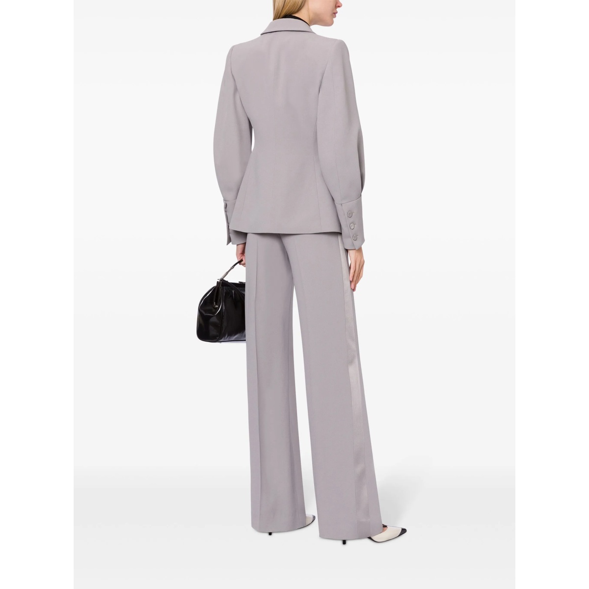 peak-lapels double-breasted blazer - Img 3