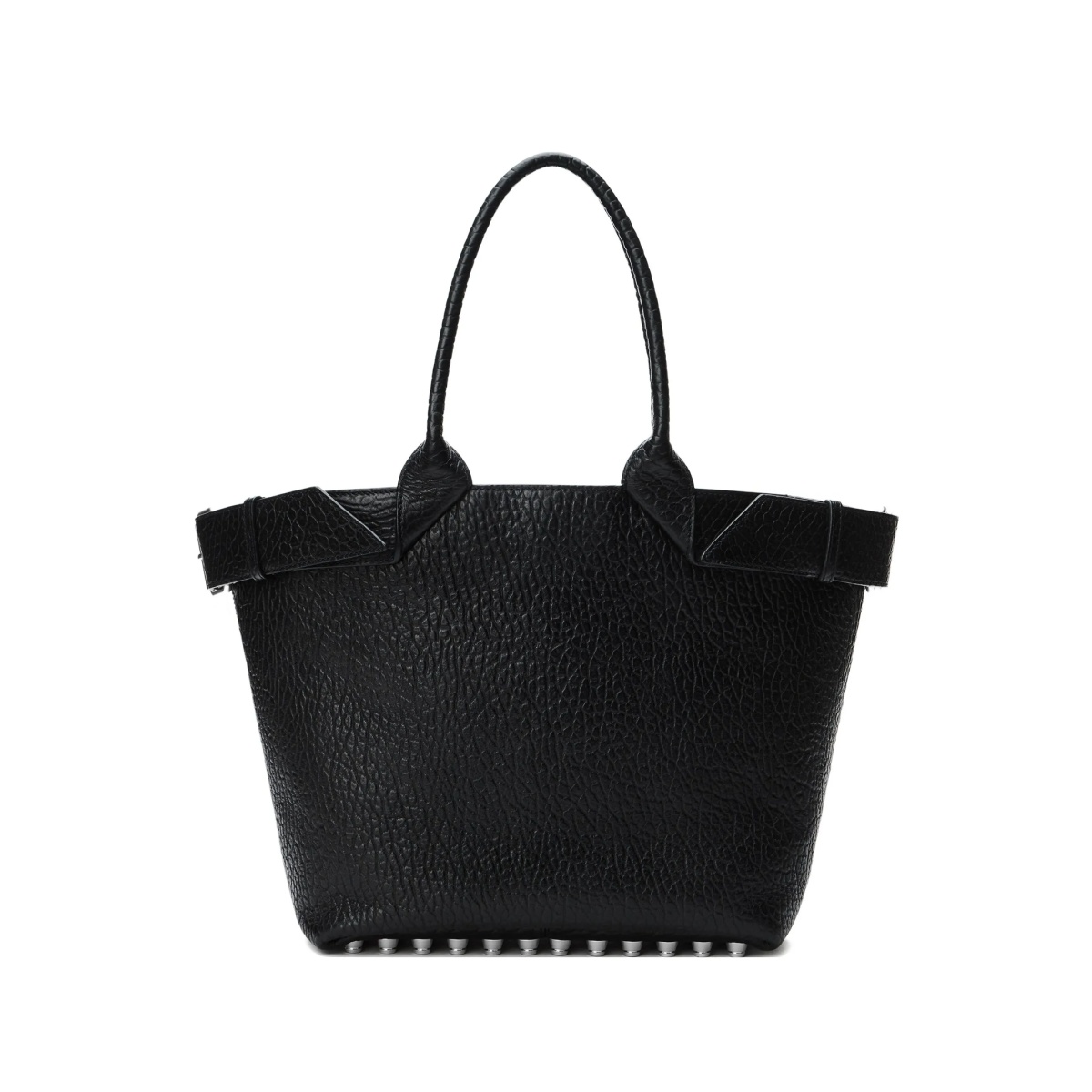 pebble studded tote bag