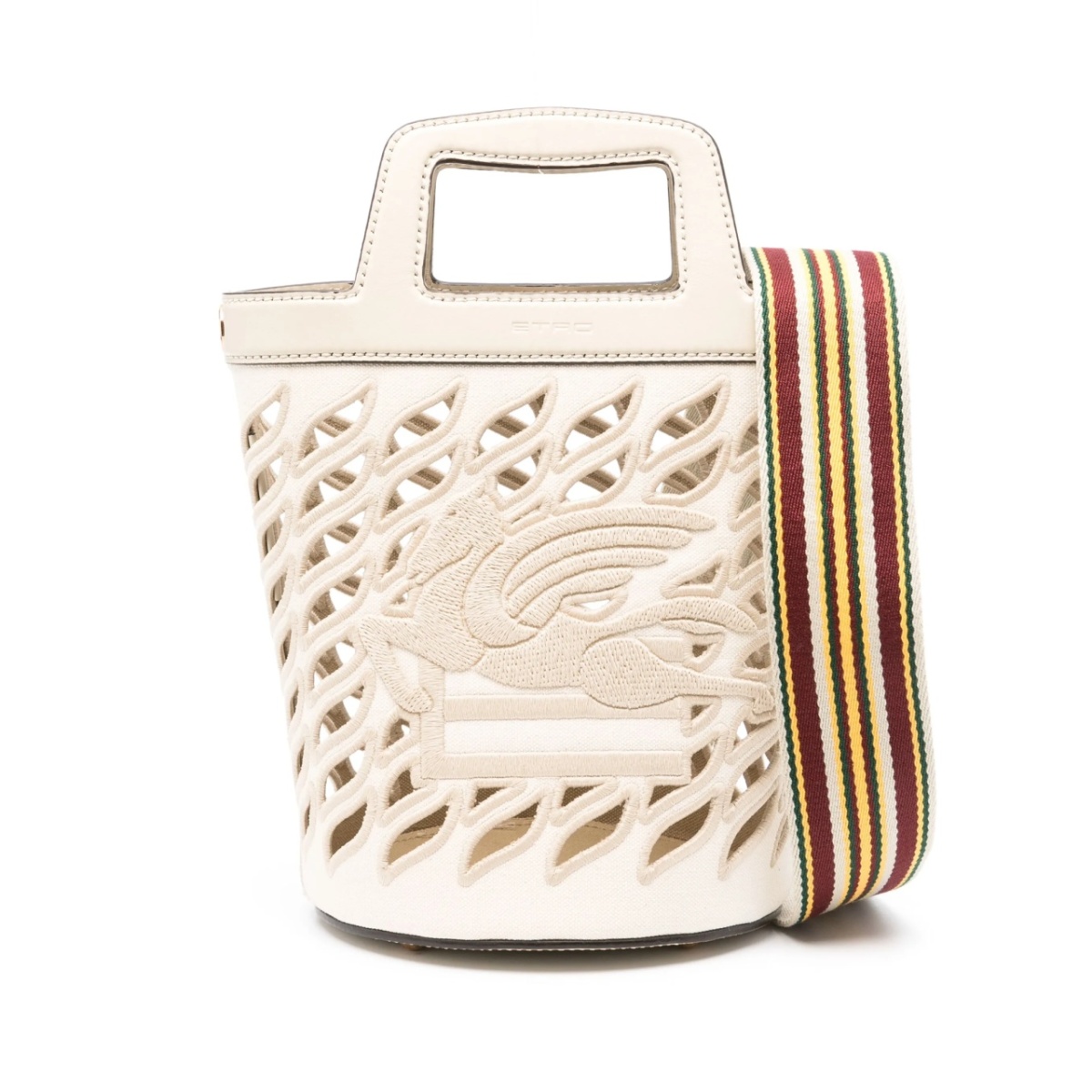 Pegaso-motif bucket bag