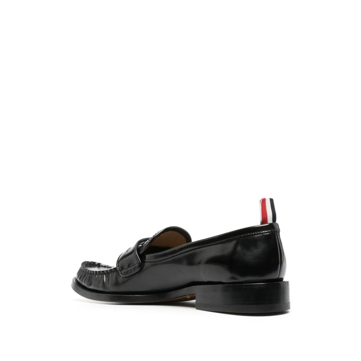 penny-slot leather loafers - Img 3