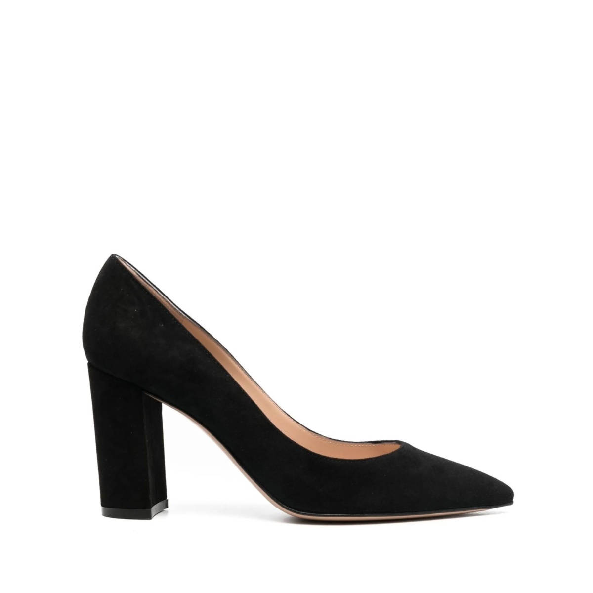 Piper 85mm suede pumps