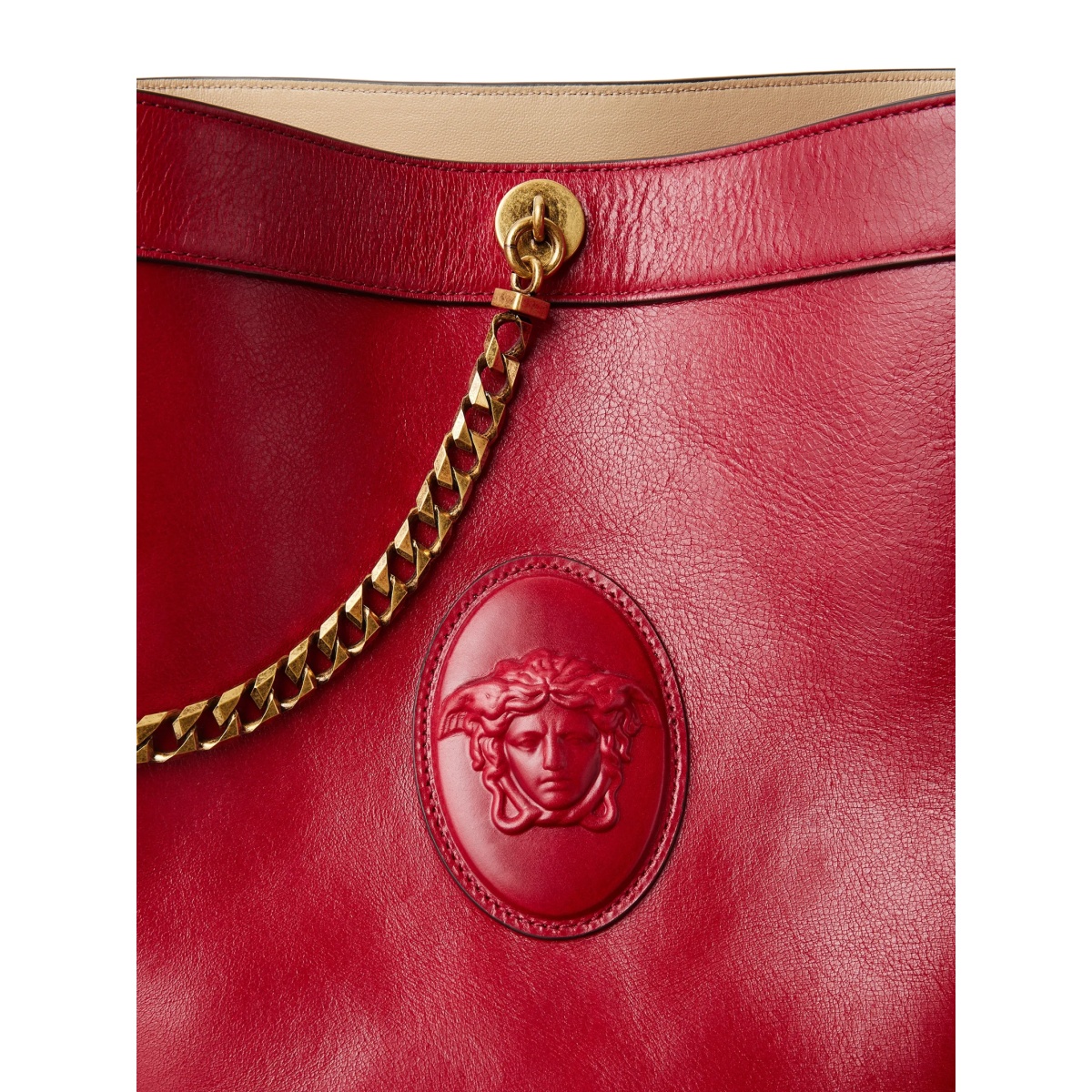 Pivot small leather bucket bag - Img 5