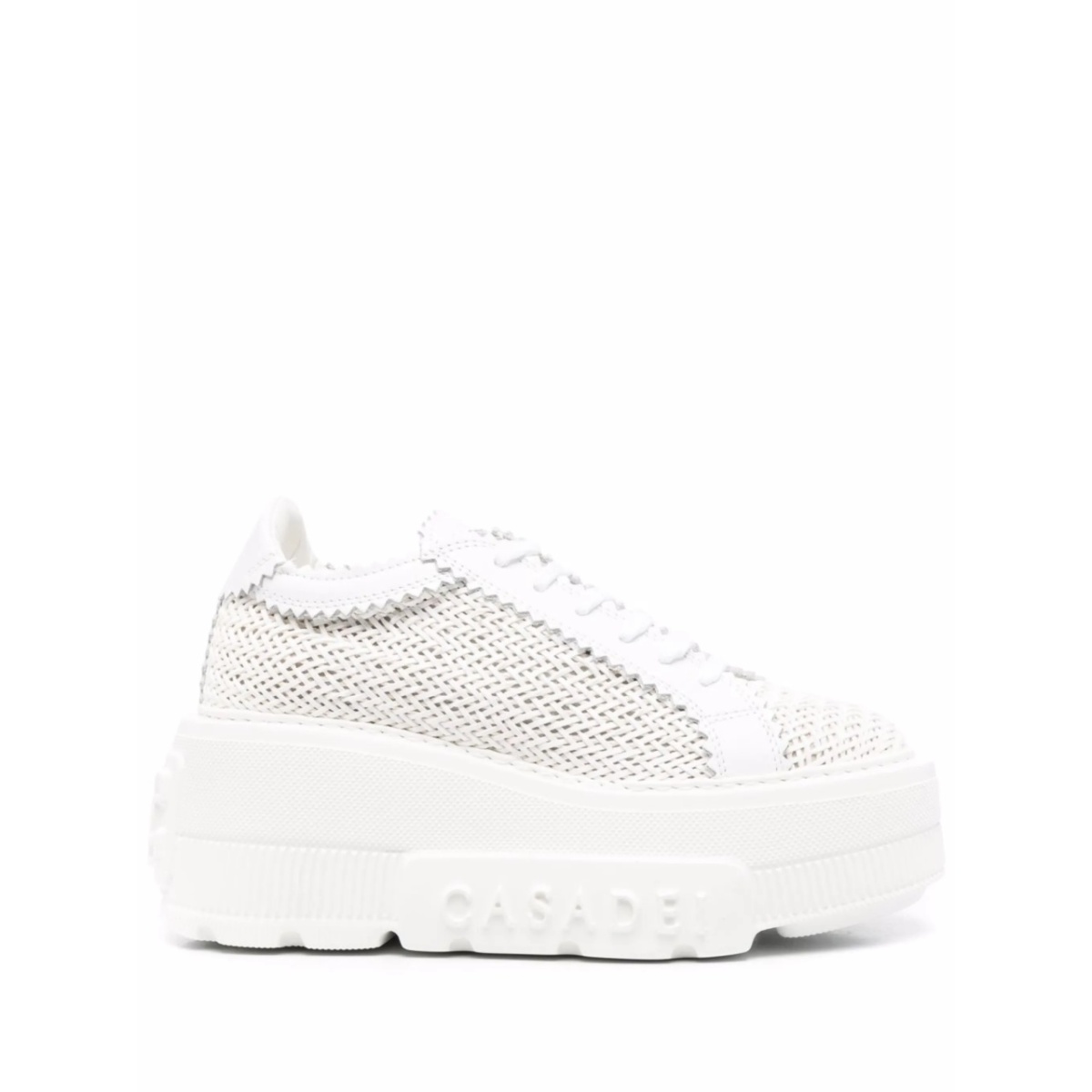 platform low-top sneakers