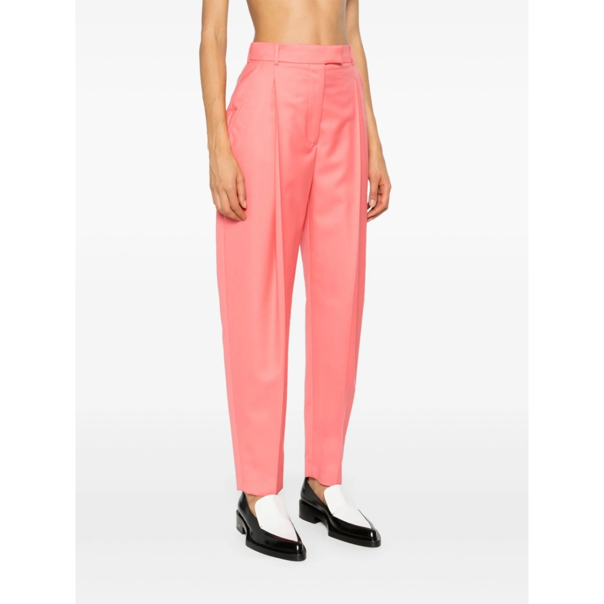 pleat-detail trousers - Img 3