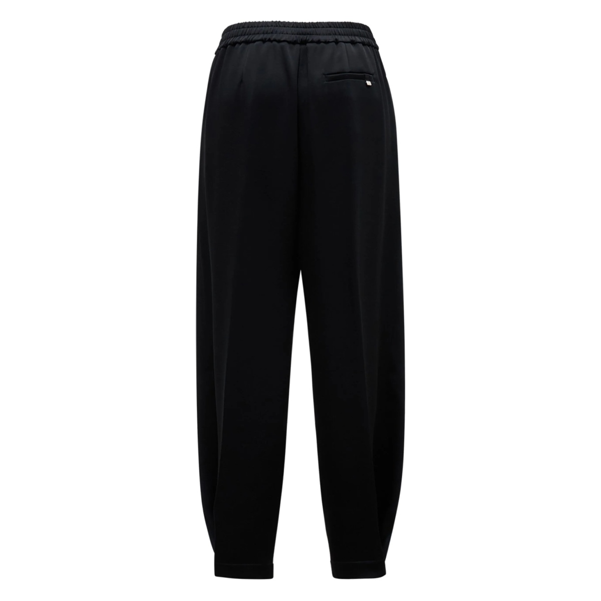 pleated drawstring track pants - Img 2