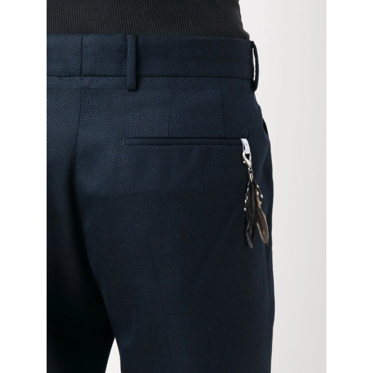 pleated tailored-cut trousers - Img 5
