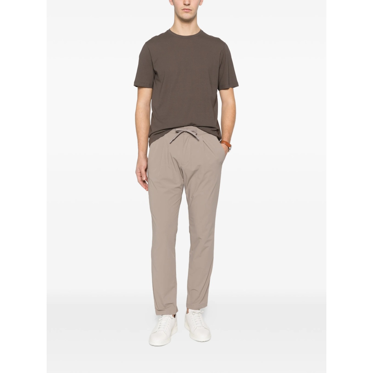 pleated tapered trousers - Img 6