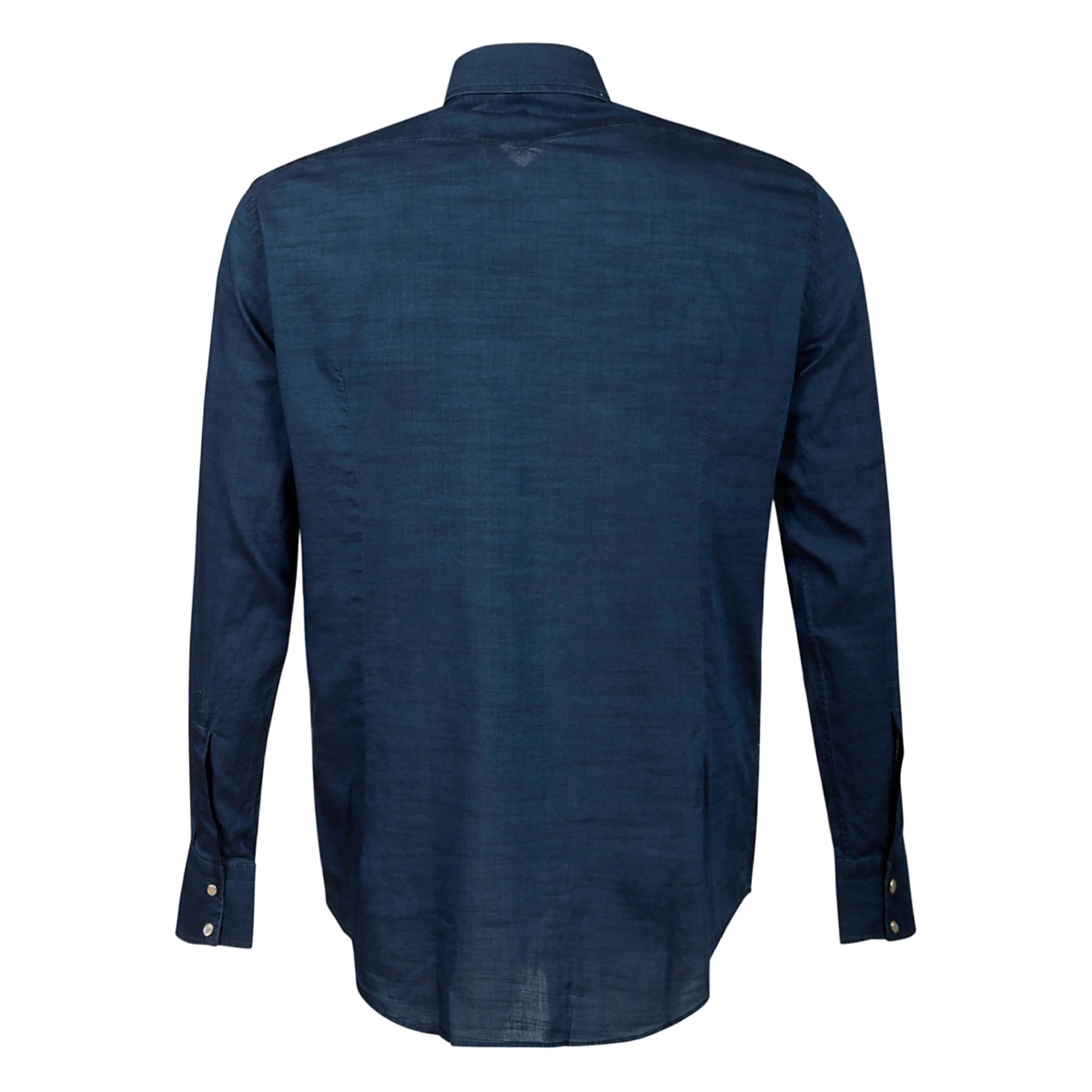 point-collar cotton shirt - Img 2