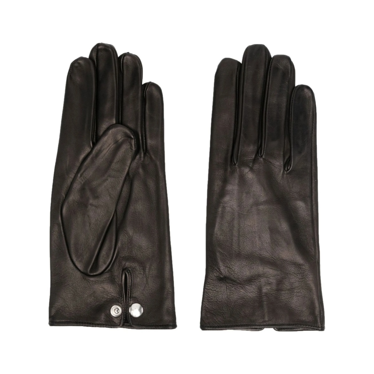 press-stud fastened gloves