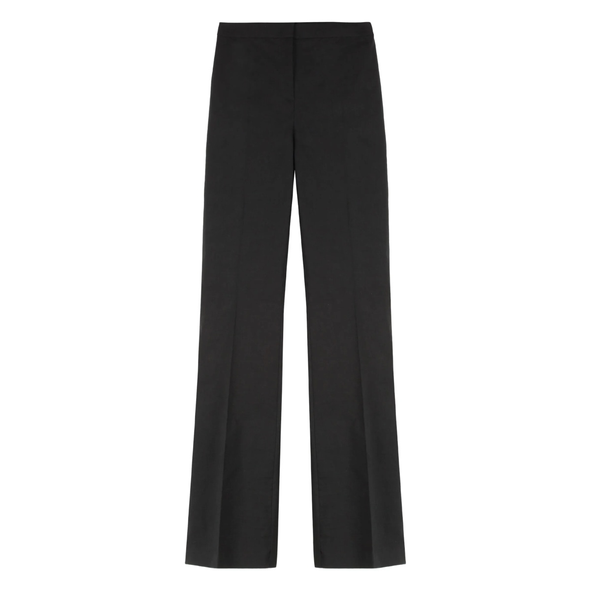 pressed-crease trousers