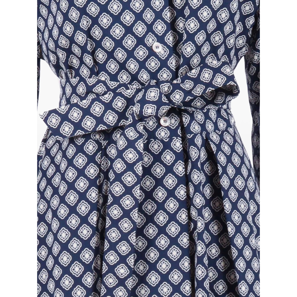 printed belted dress - Img 2