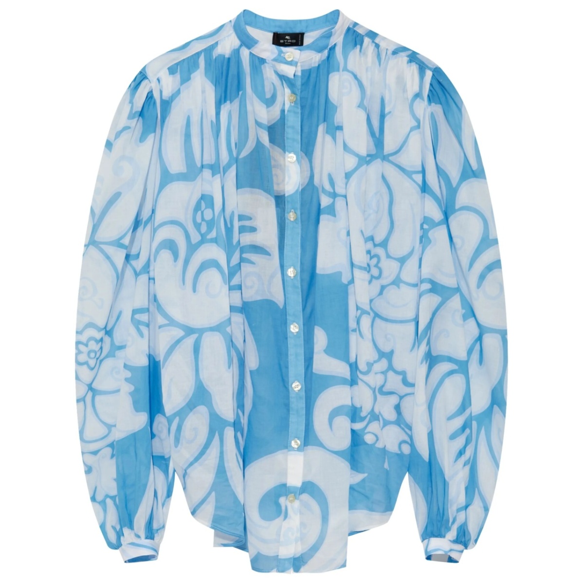 printed blouse