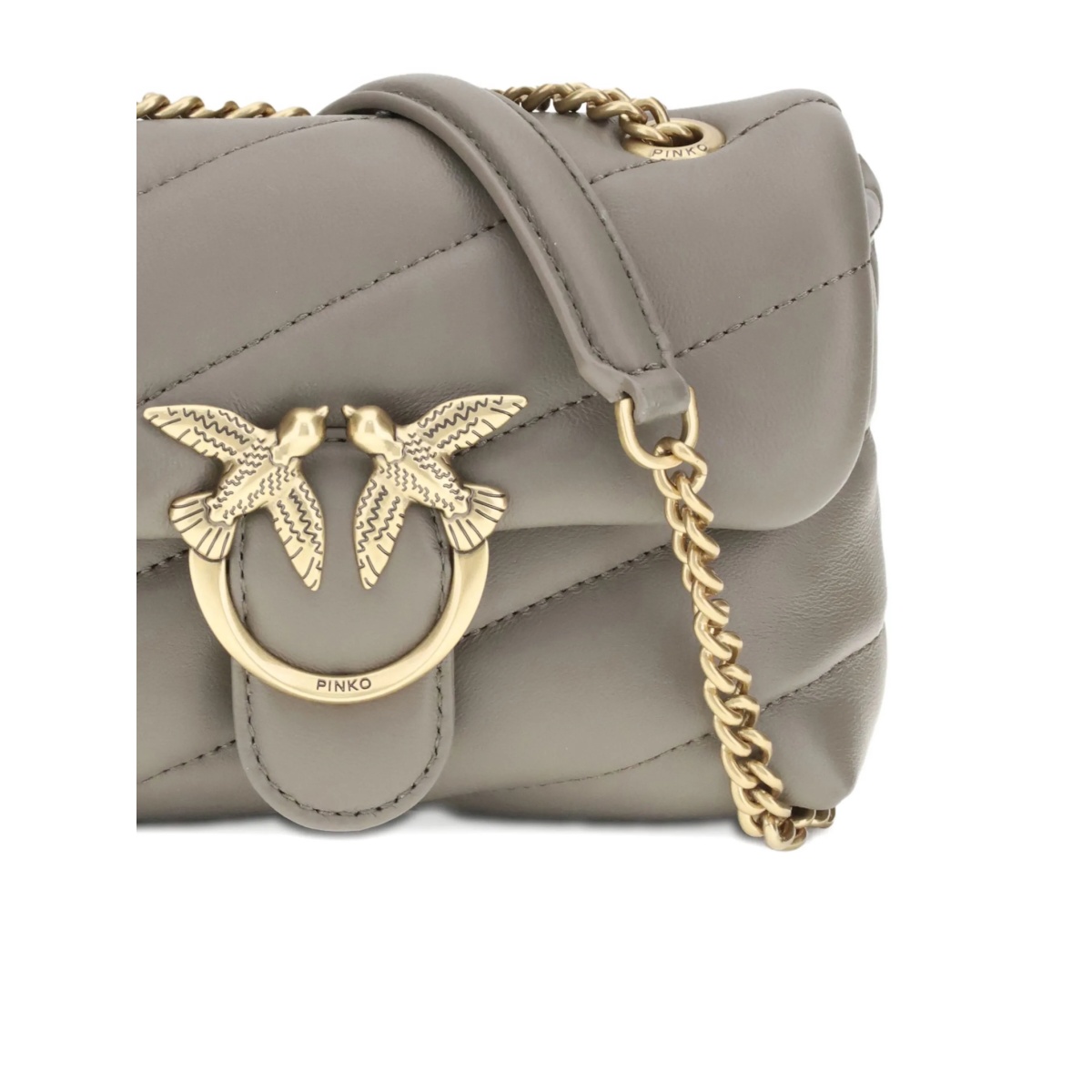 quilted birds shoulder bag - Img 5