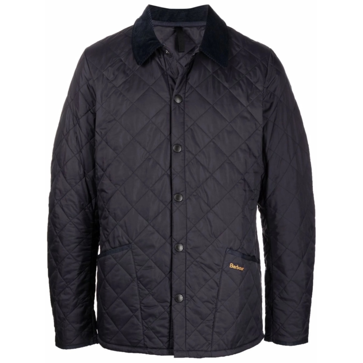 quilted rain jacket