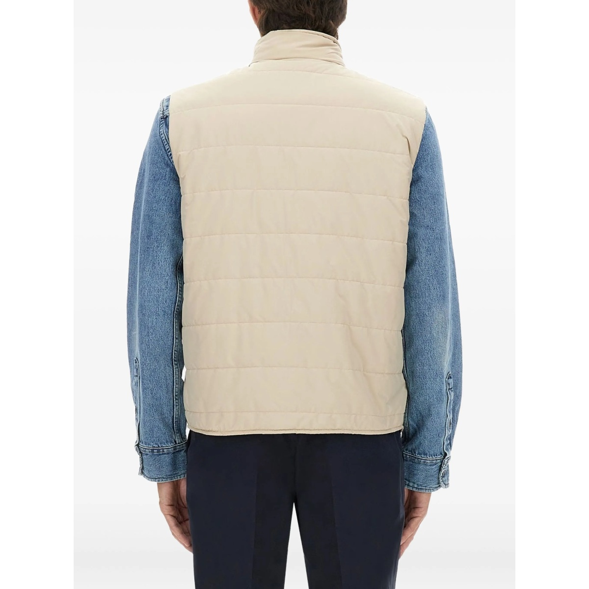quilted zipped gilet - Img 4