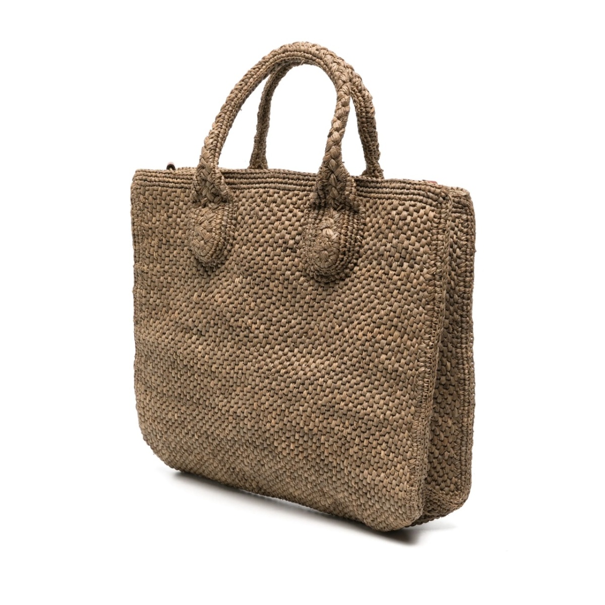 Rary woven-raffia tote bag - Img 3