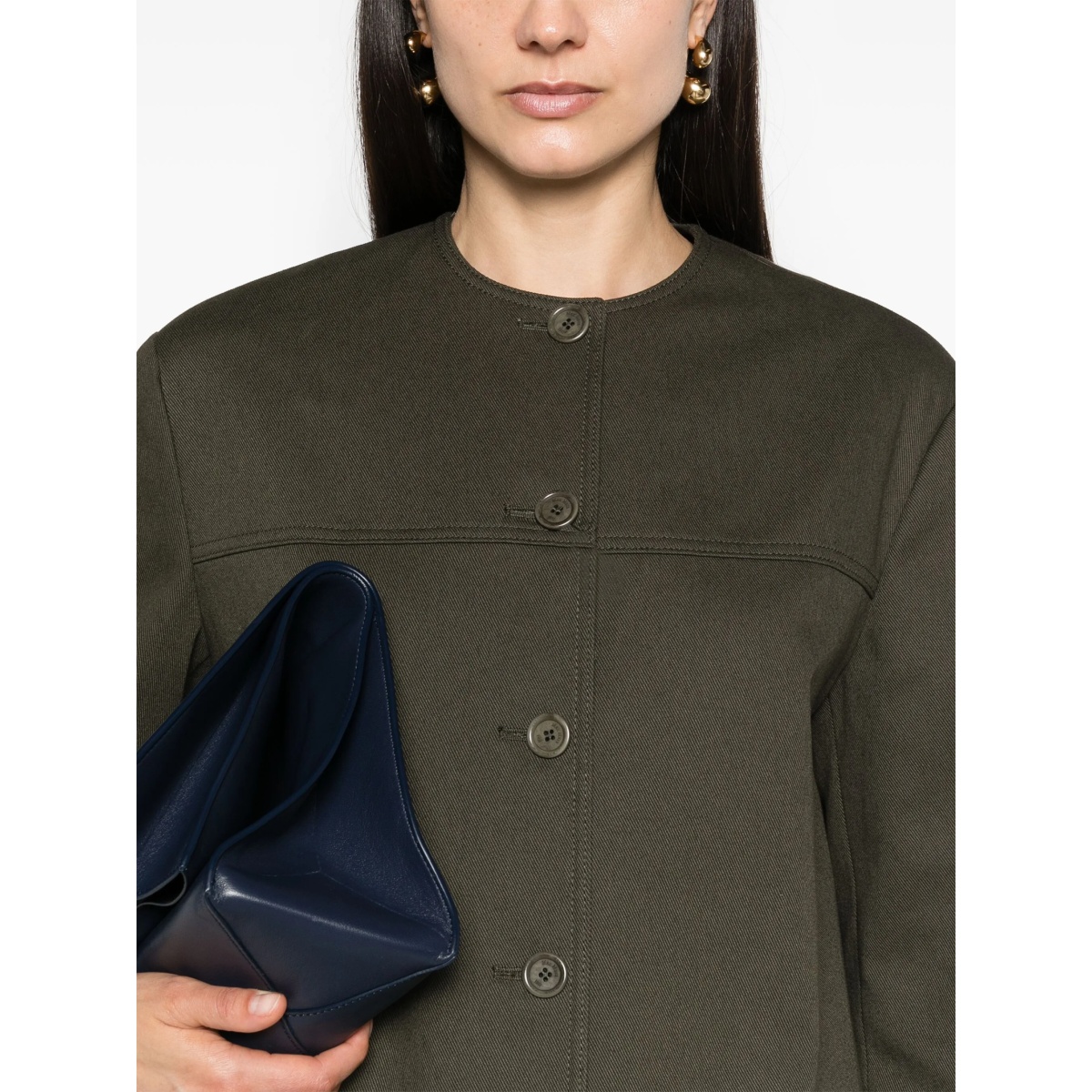 Recital twill shirt jacket - Img 5