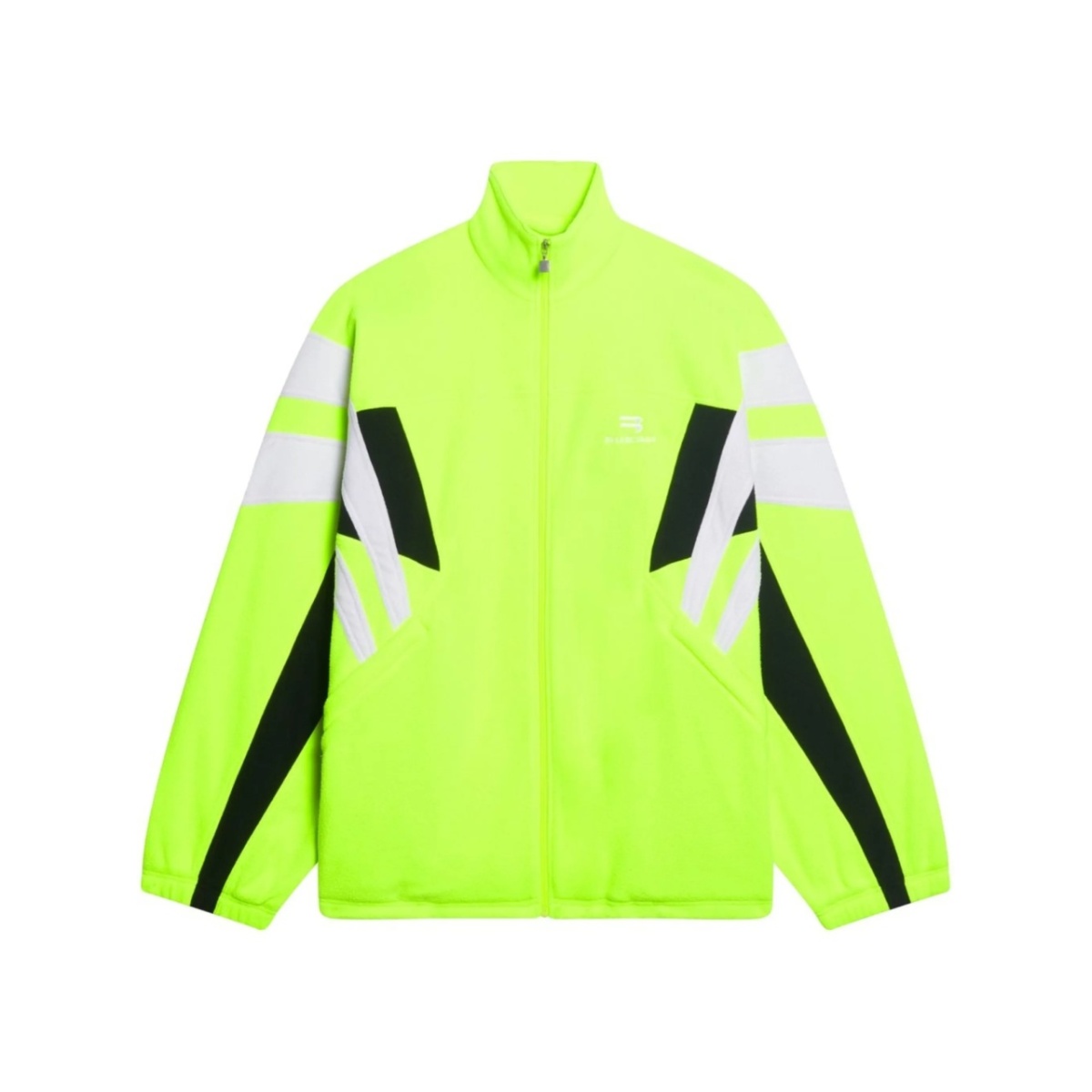 reflective high neck jacket