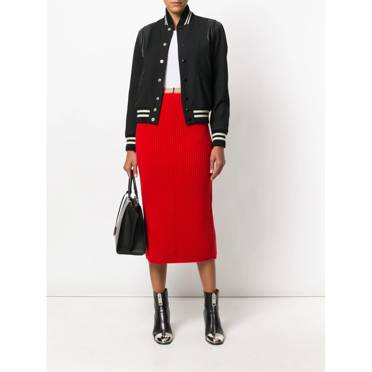 rib knit skirt - Img 2