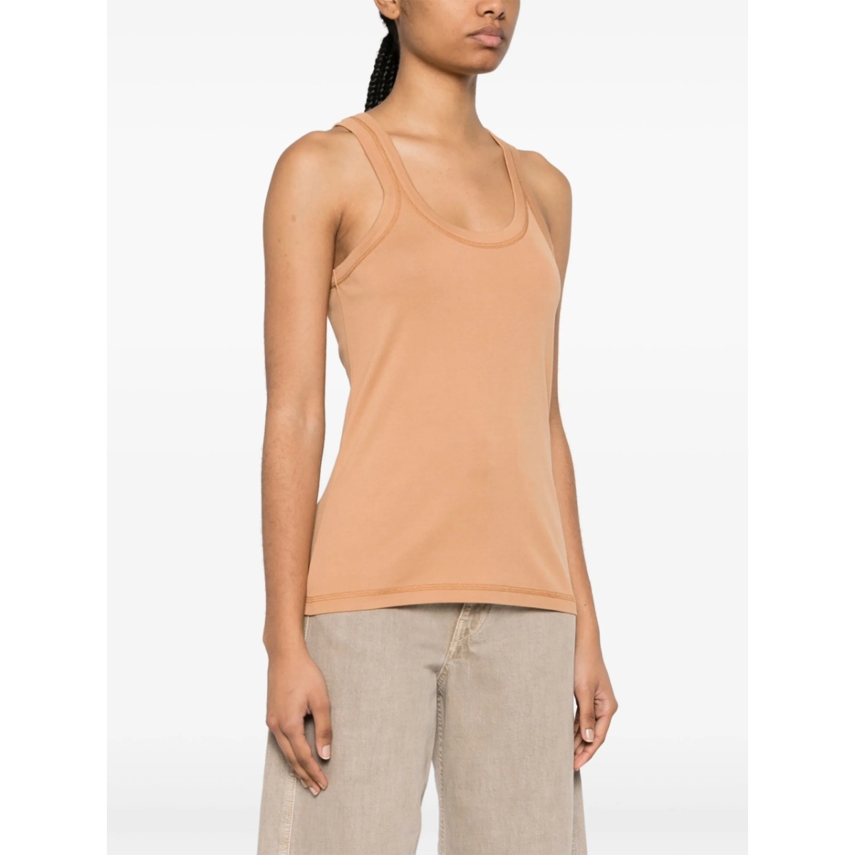 ribbed cotton top - Img 3