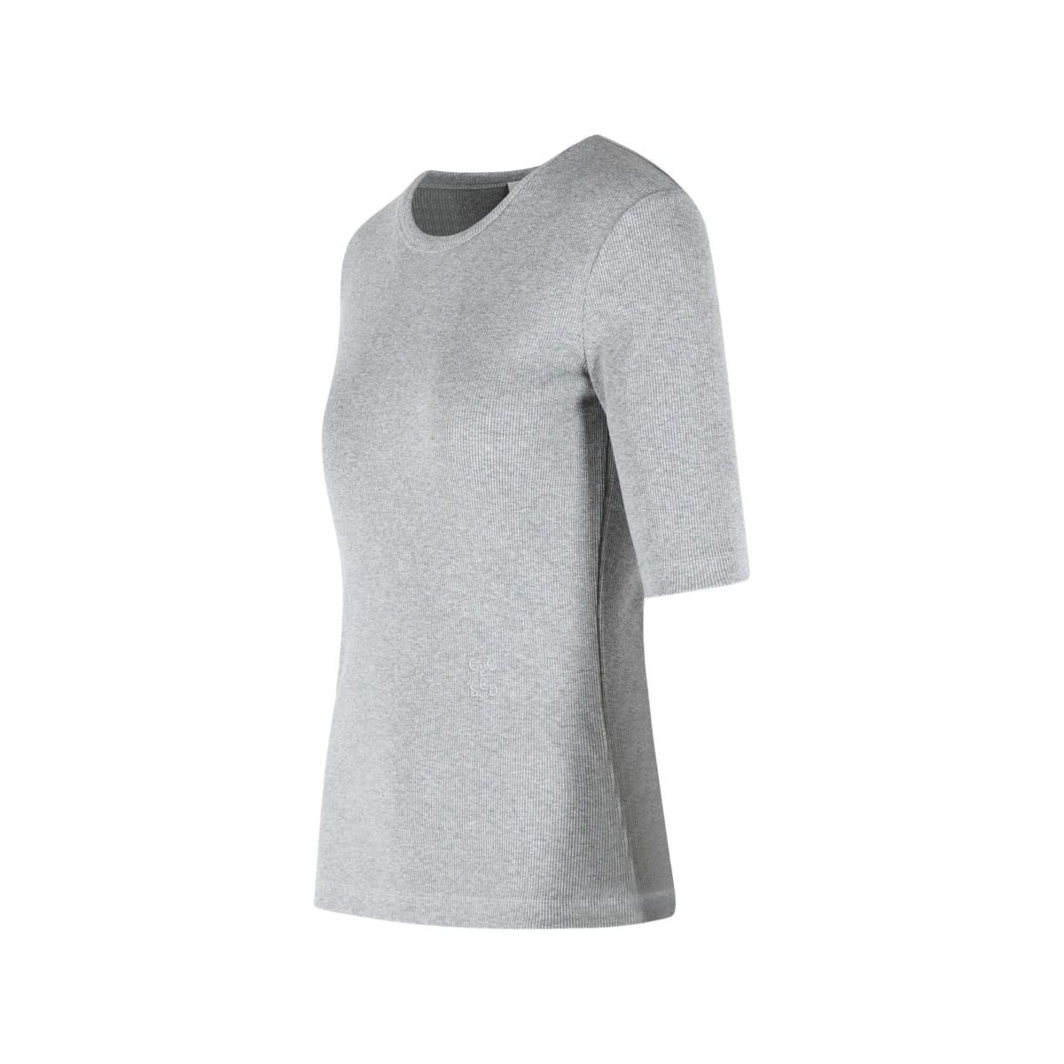 ribbed crew-neck T-shirt - Img 3