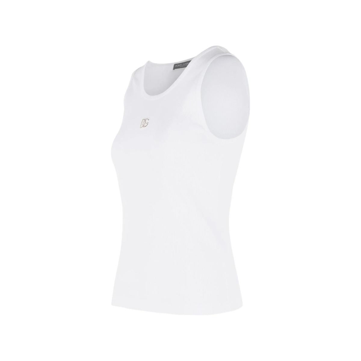 ribbed logo tank top - Img 3