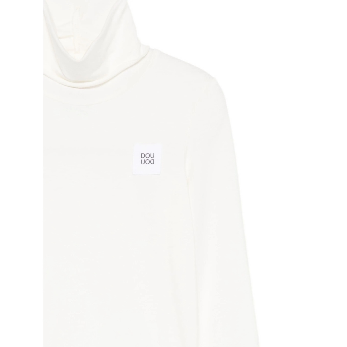 ribbed turtleneck top - Img 3