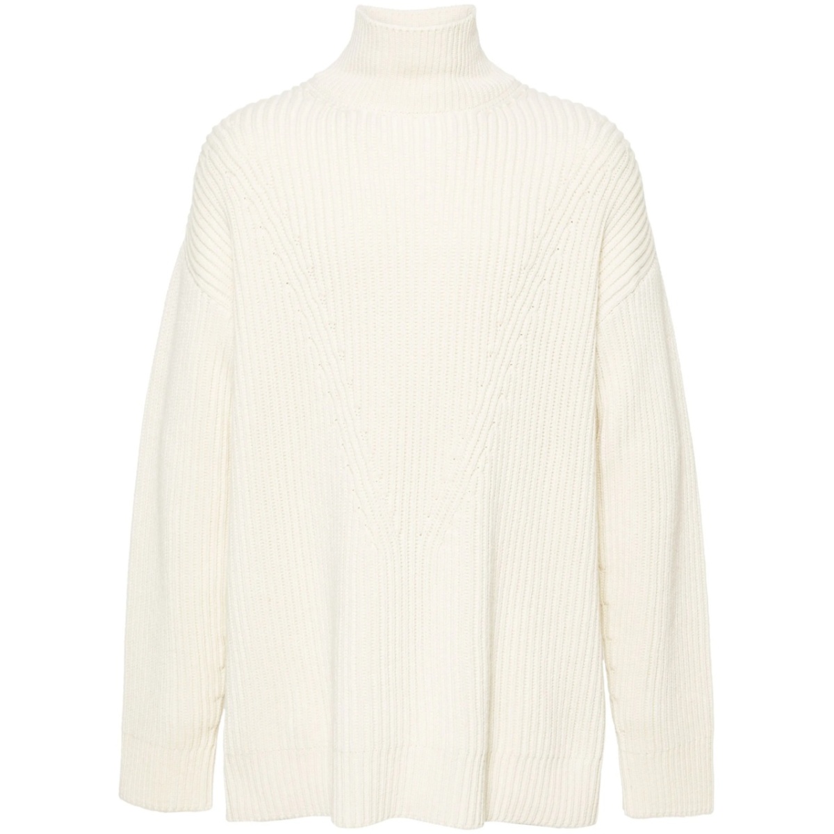 ribbed wool jumper