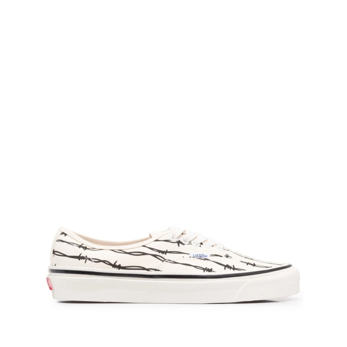 rope-print low-top sneakers