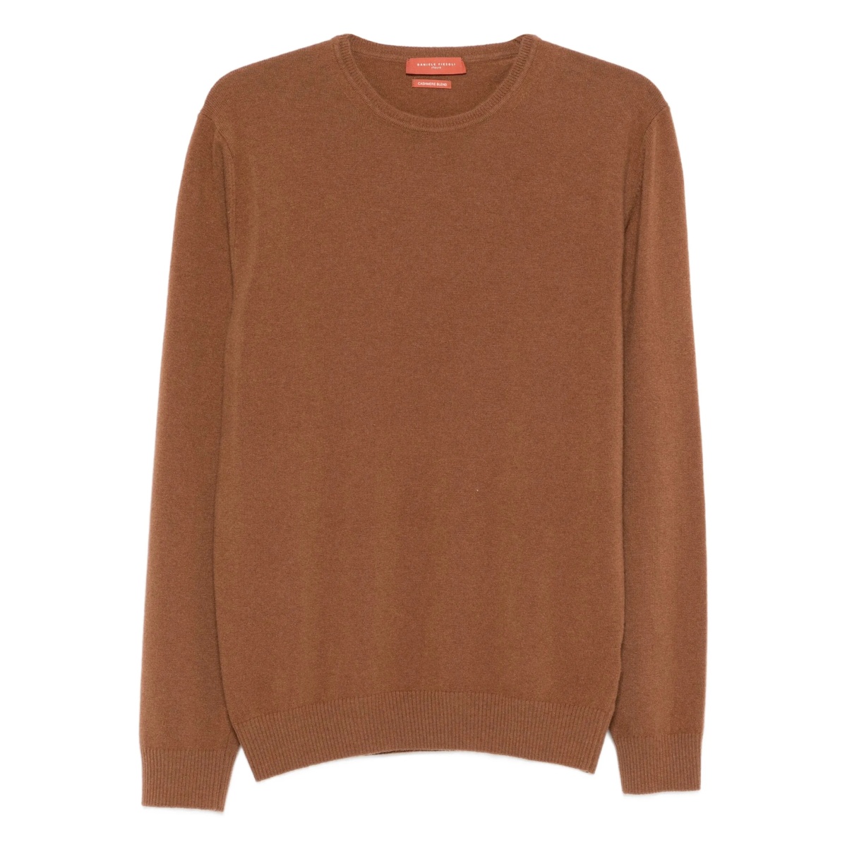 round-neck wool sweater