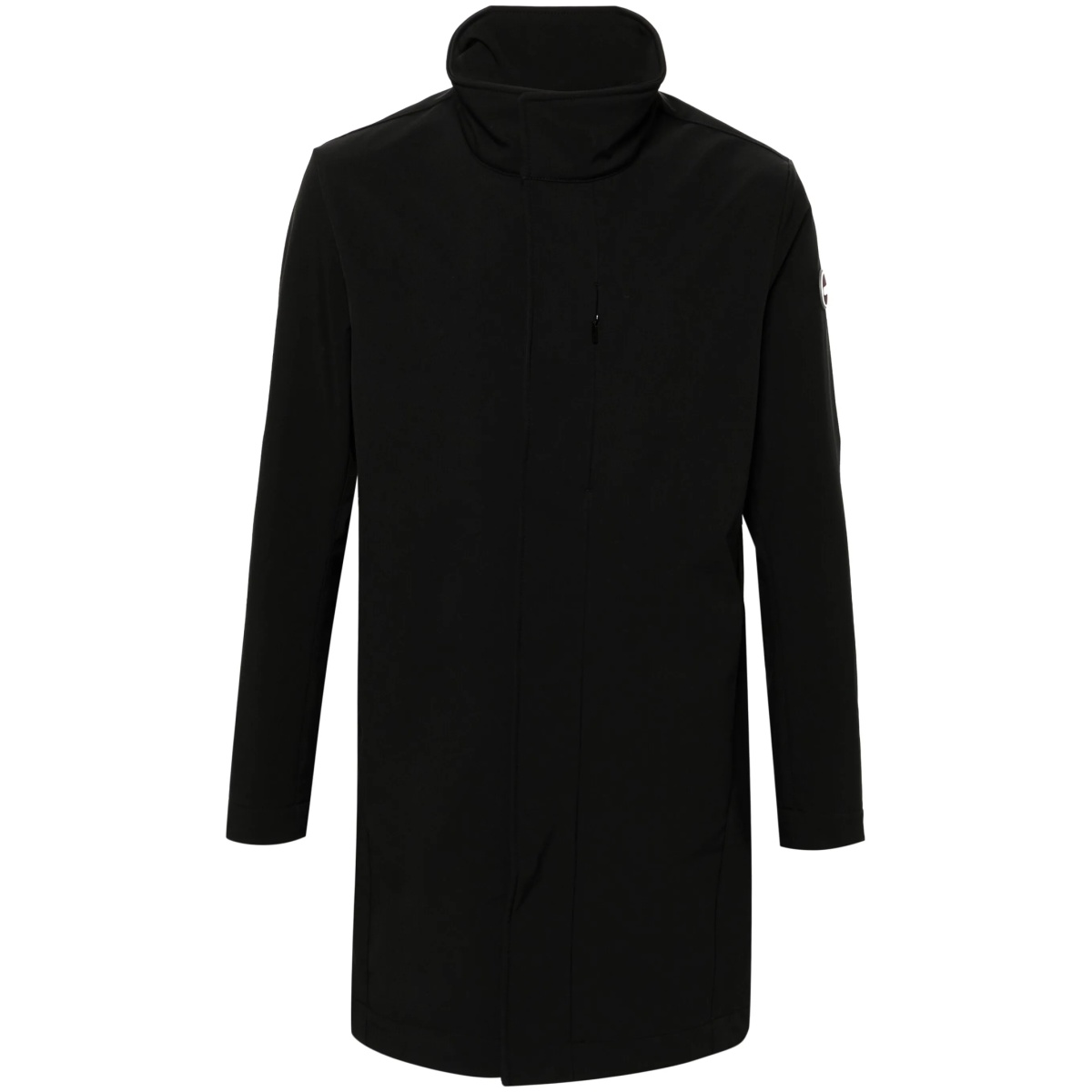 rubberised logo patch coat