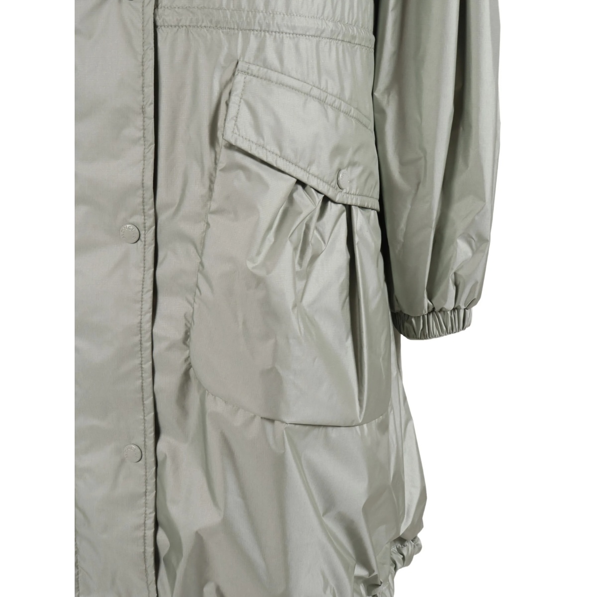 ruffled parka coat - Img 4