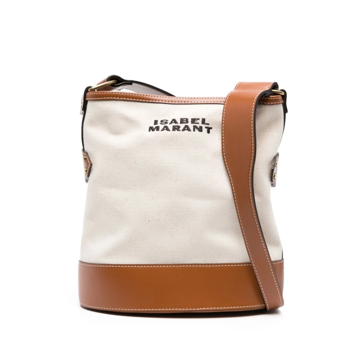 Samara logo-embroidered shoulder bag
