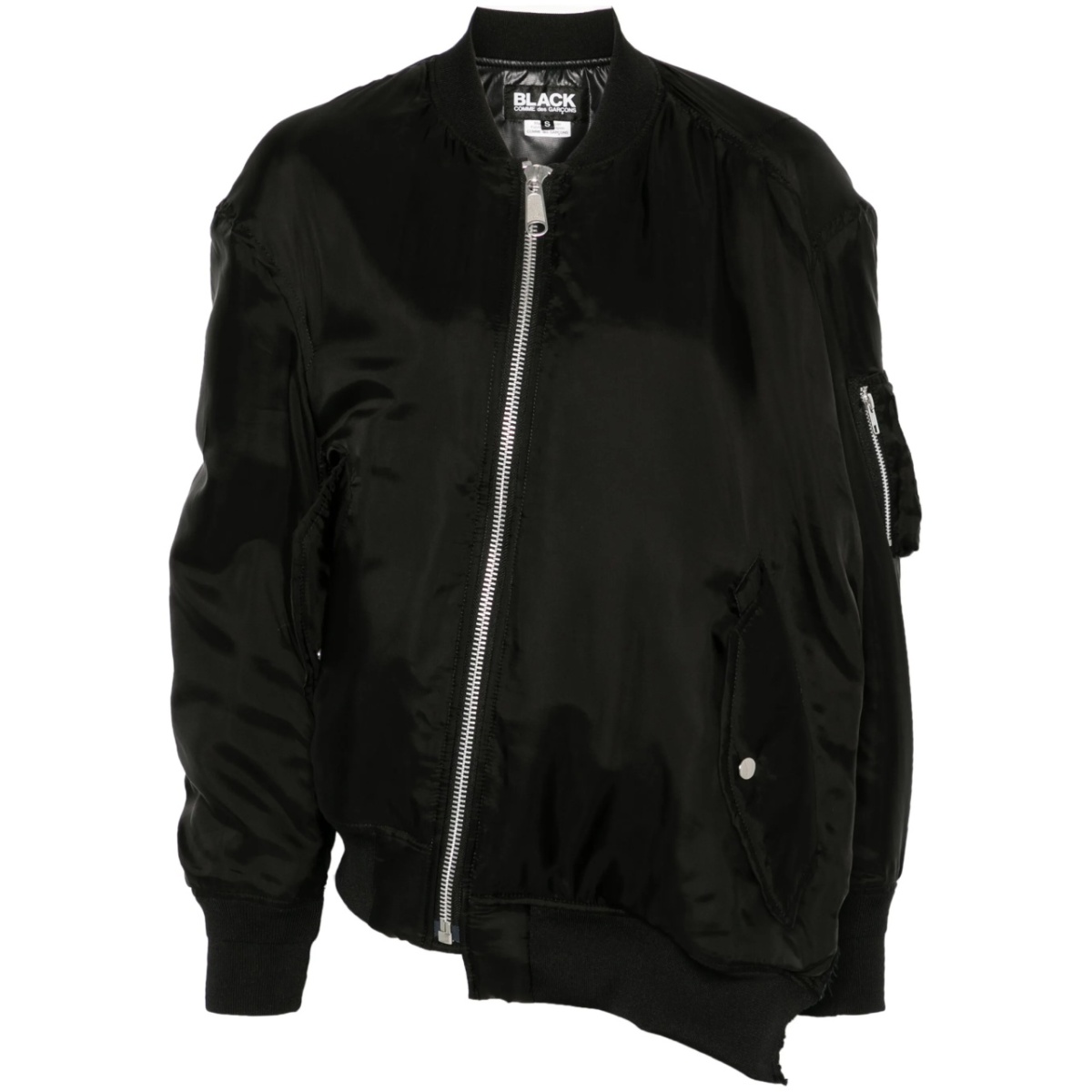 satin bomber jacket
