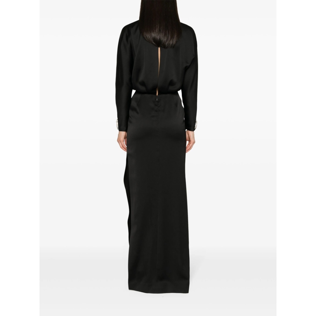 satin maxi dress - Img 4