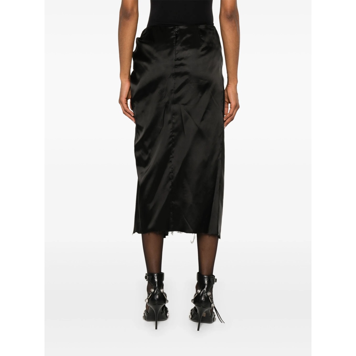 satin midi dress - Img 4