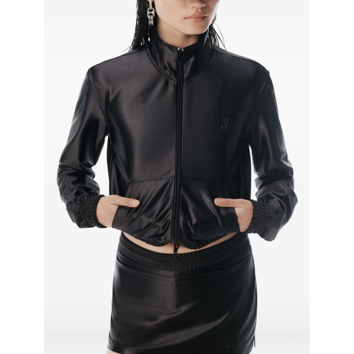 satin track jacket - Img 4