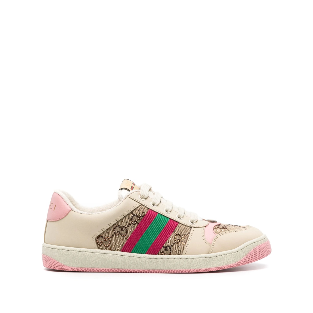 Screener panelled sneakers