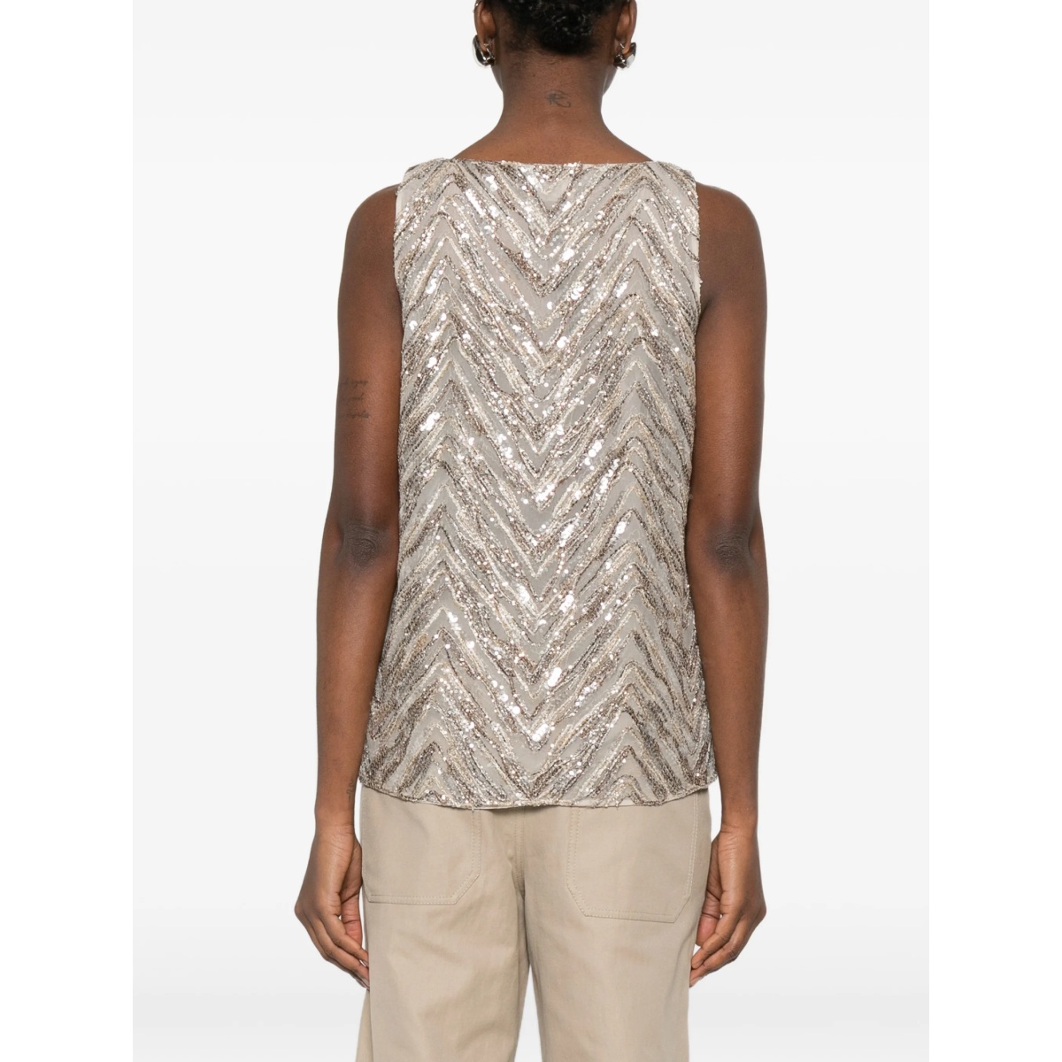sequin chevron top - Img 4