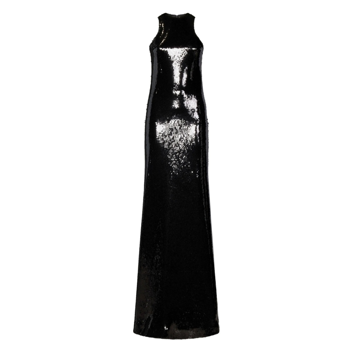 sequin-embellished gown