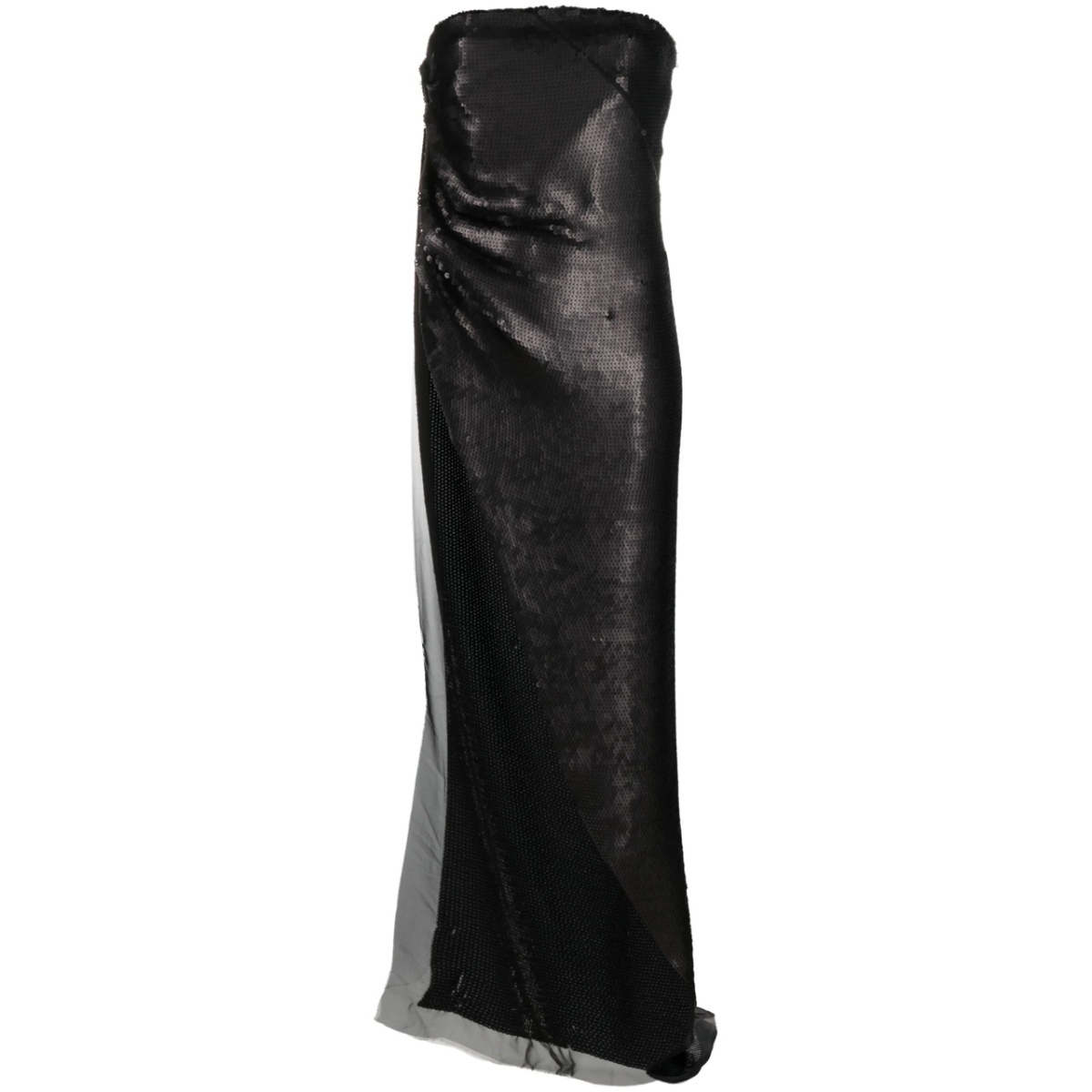 sequin-embellished long top