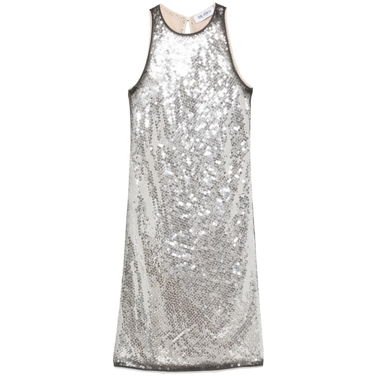 sequin-embellished mini dress