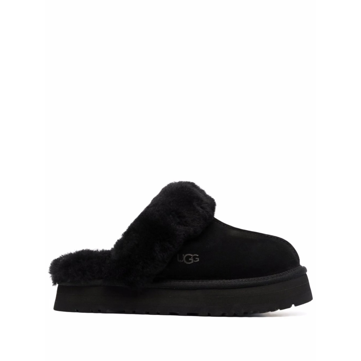 shearling-lined slippers