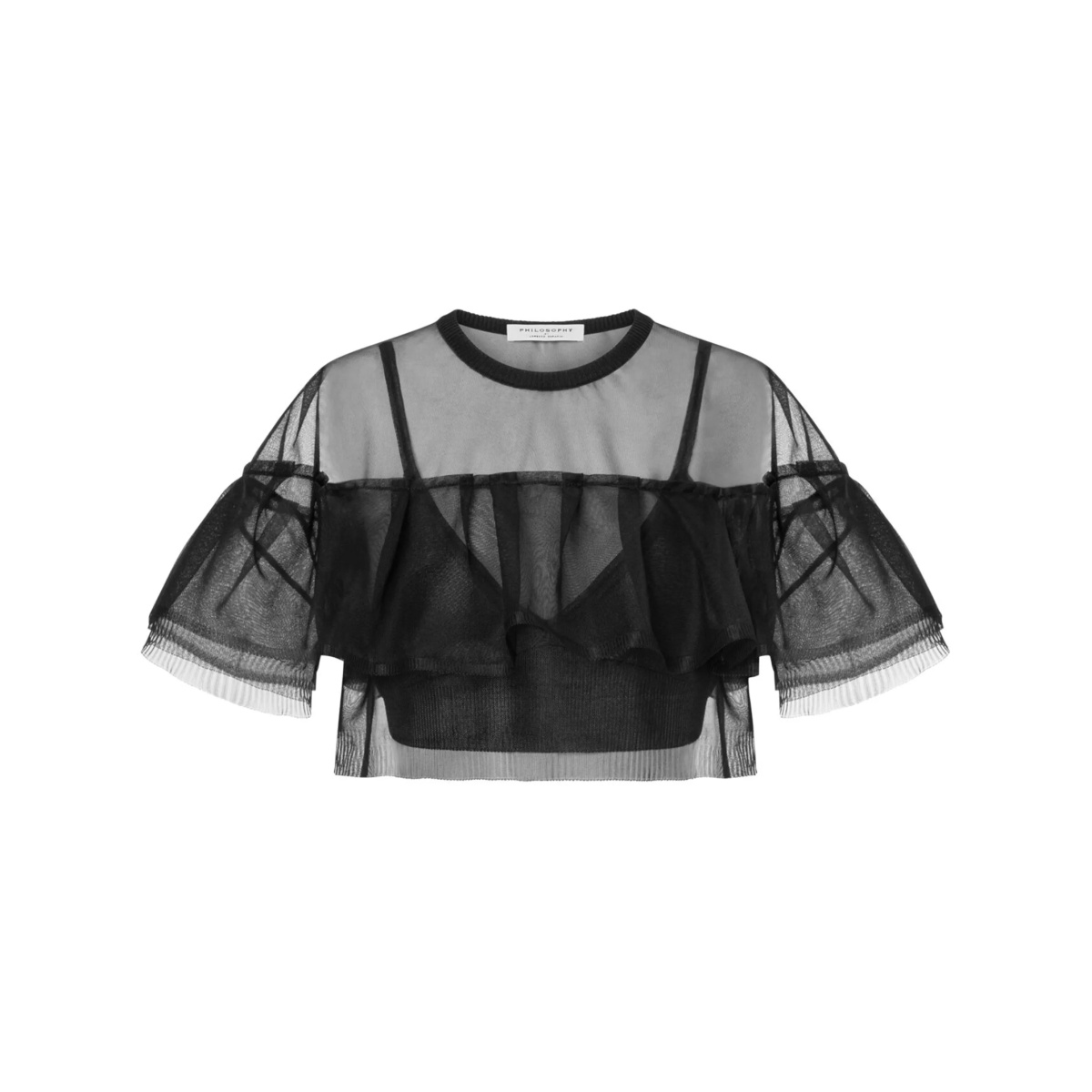 sheer blouse