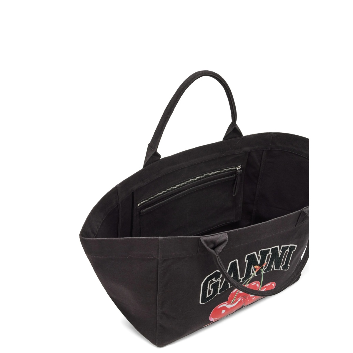 shopper XXL CHERRY printed tote bag - Img 4
