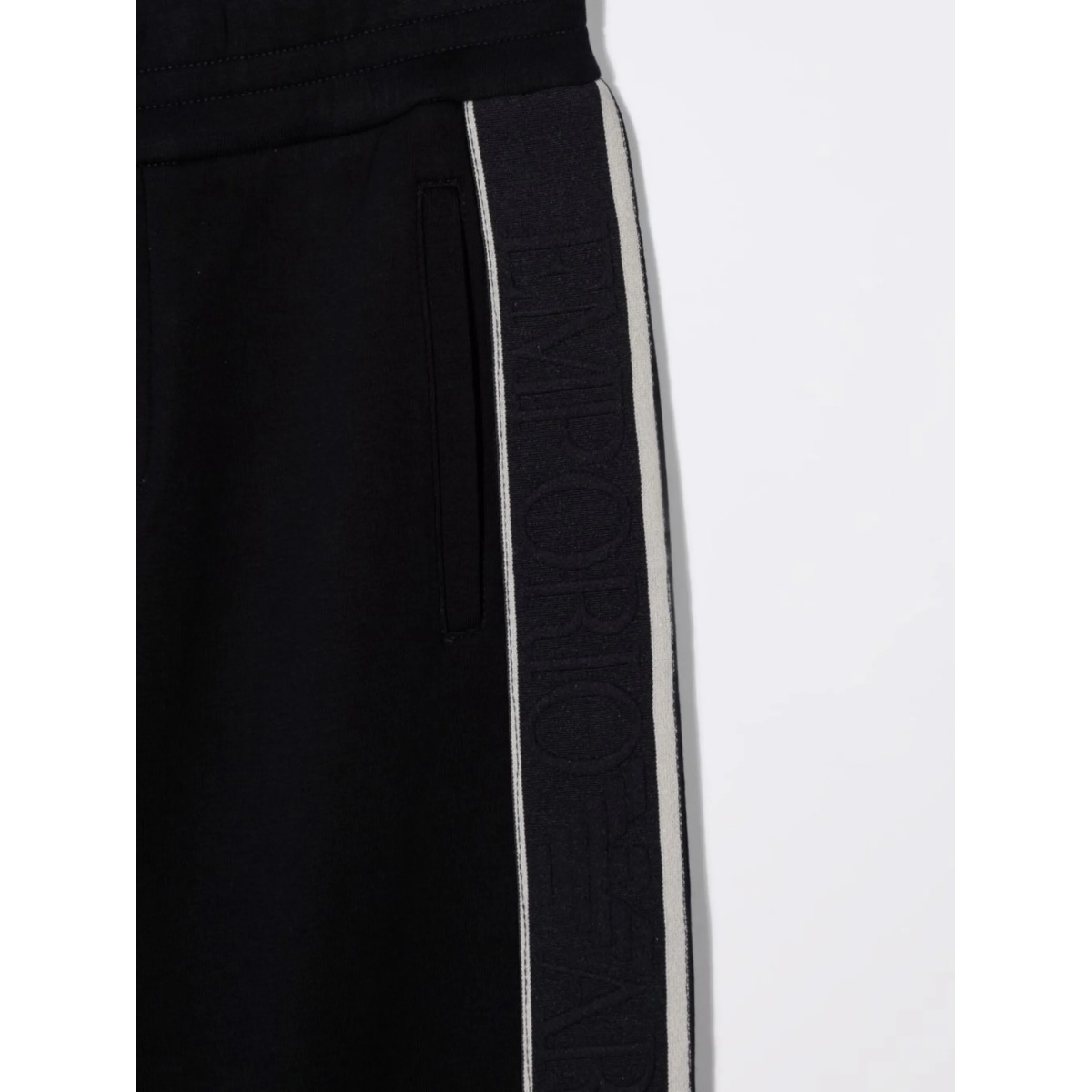 side-stripe cotton-blend track pants - Img 3