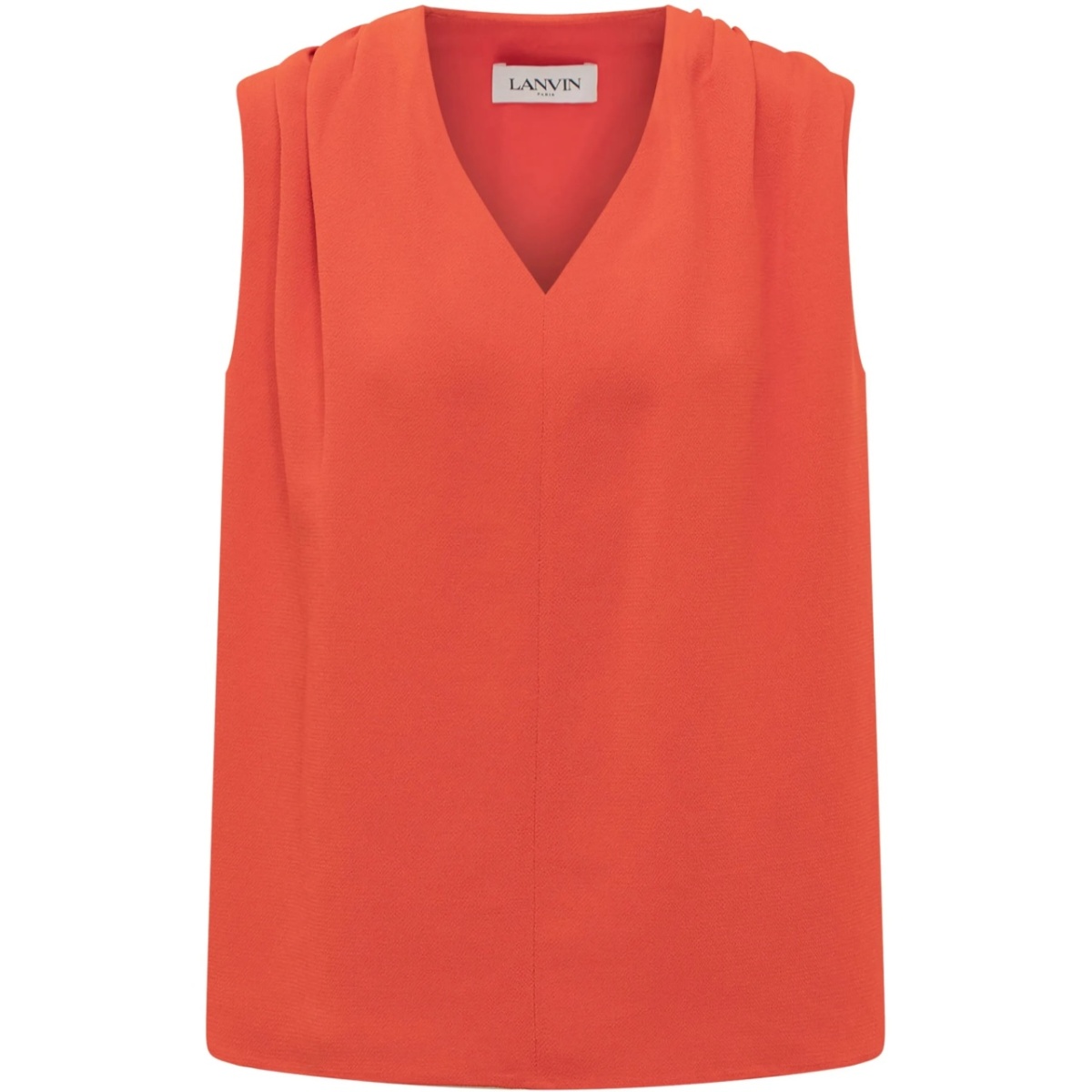 silk-blend top