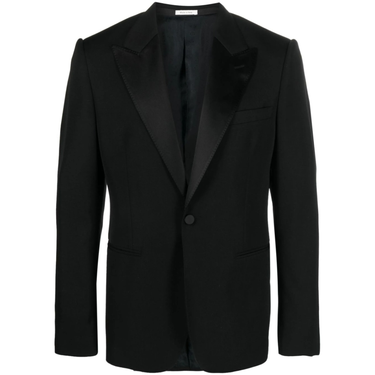 silk lapels blazer